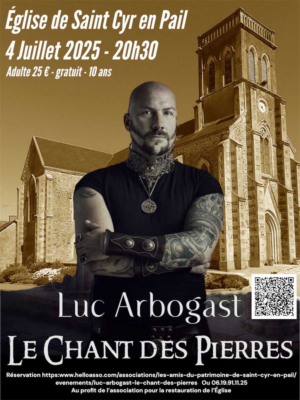 Luc Arbogast, contre-ténor médiéval et de musique Trad